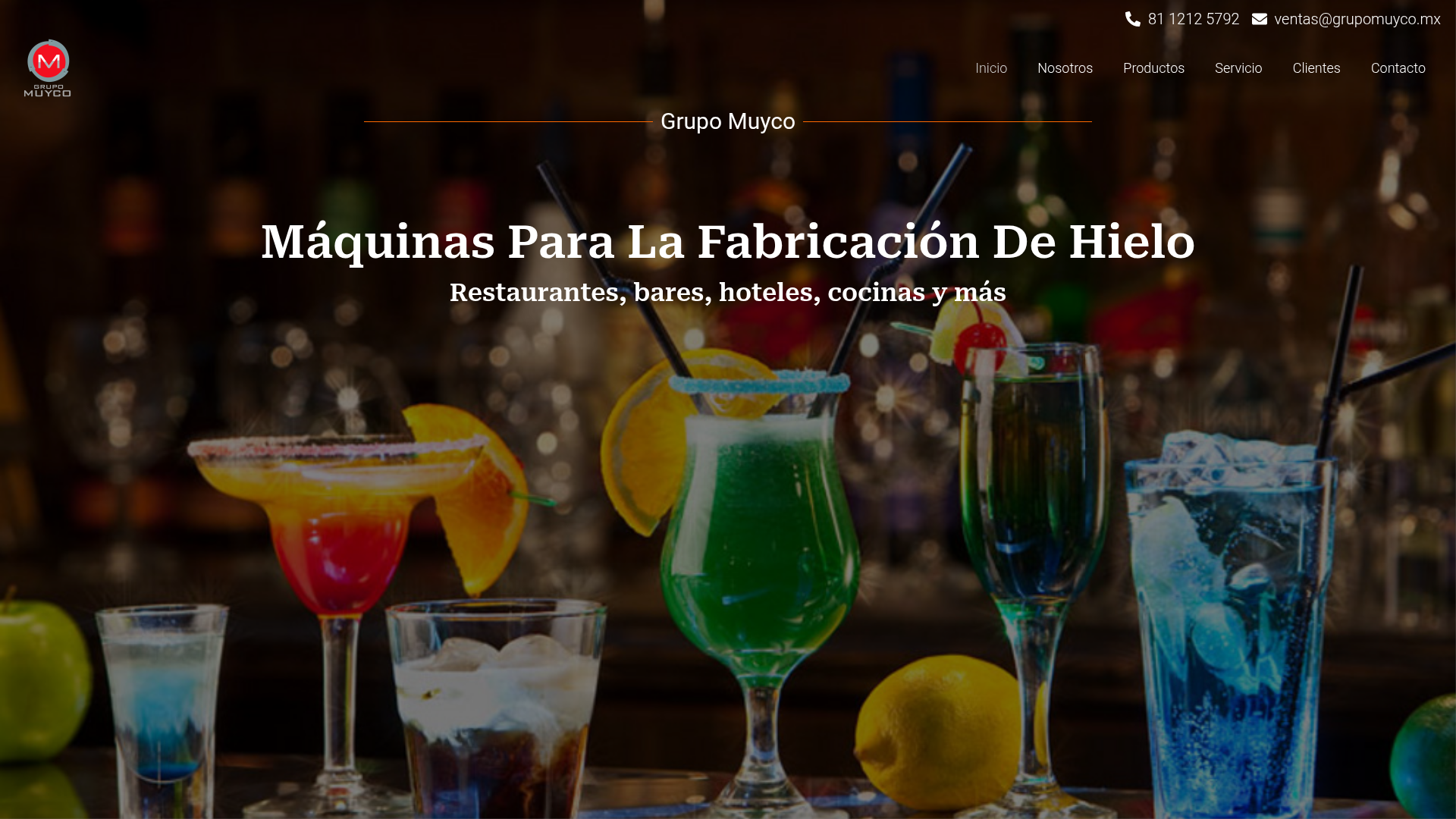 Grupo Muyco - Sitio Web + Catálogo